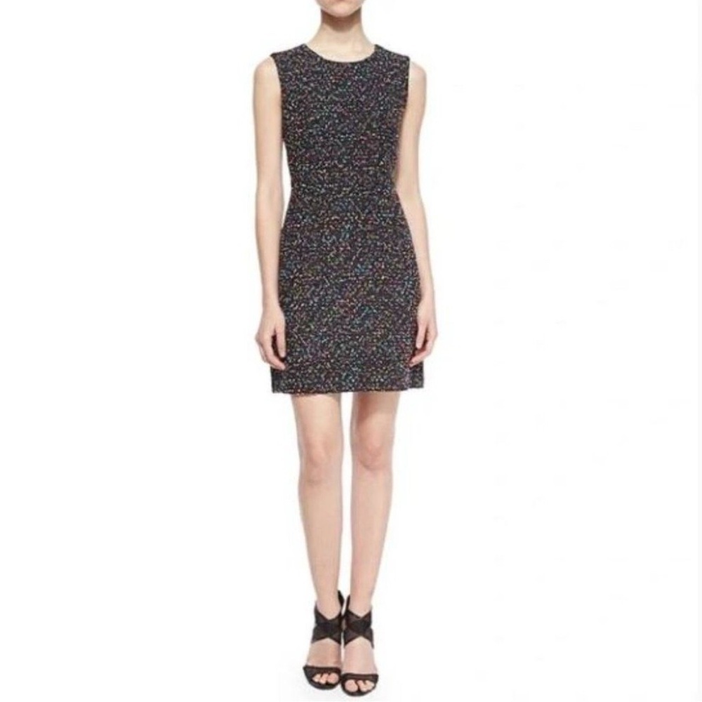 Diane Von Furstenberg Confetti Tweed Carrie Two sheath dress Women’s size 0 work